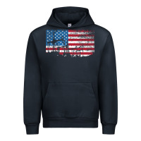 Navy Oil Rig Worker Roughnecks Oilfield Man Gift American Urban Hoodie - minhPixels