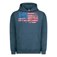 Pigment Midnight Navy Oil Rig Worker Roughnecks Oilfield Man Gift American Urban Hoodie - minhPixels