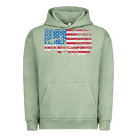 Pigment Oil Green Oil Rig Worker Roughnecks Oilfield Man Gift American Urban Hoodie - minhPixels
