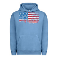 Pigment Pebble Blue Oil Rig Worker Roughnecks Oilfield Man Gift American Urban Hoodie - minhPixels