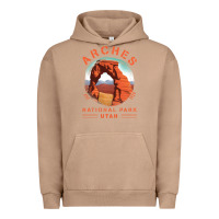 Pigment Burro Cool Arches National Park Utah Urban Hoodie - minhPixels