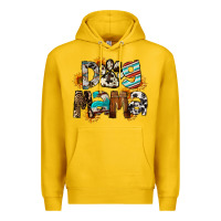 Lemon Dog Mama Premium Hoodie - FaDigitalArtStudio