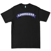 Black louisiana Premium Tee - BarkalooDesign