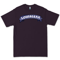Plum louisiana Premium Tee - BarkalooDesign