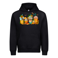 Black bumble bee coffee cups Urban Hoodie - AdoDesignShop
