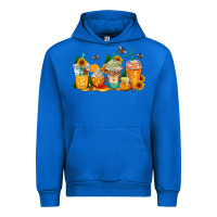 Cobalt bumble bee coffee cups Urban Hoodie - AdoDesignShop