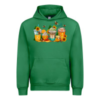 Emerald bumble bee coffee cups Urban Hoodie - AdoDesignShop