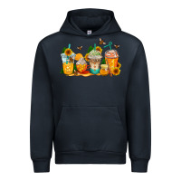 Navy bumble bee coffee cups Urban Hoodie - AdoDesignShop