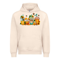 Sandshell bumble bee coffee cups Urban Hoodie - AdoDesignShop