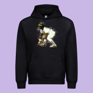 Rickey Henderson Urban Hoodie Designed By Minhpixels