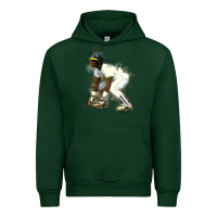 Forest Green Rickey Henderson Urban Hoodie - minhPixels