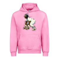 Fuchsia Pink Rickey Henderson Urban Hoodie - minhPixels