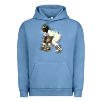 Pigment Pebble Blue Rickey Henderson Urban Hoodie - minhPixels