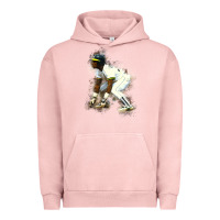 Pigment Salmon Rickey Henderson Urban Hoodie - minhPixels
