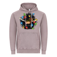 Vintage Zinc christmas black angus gnome Vintage Hoodie - CowGirlArtShop