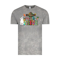Cloud Rock He is alive Easter Day Vintage Tee - HowdyJamesFarm