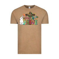 Vintage Coffee He is alive Easter Day Vintage Tee - HowdyJamesFarm