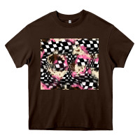 Chocolate Brown race cowhide tumbler Heavy Core Tee - JahusDesignShop