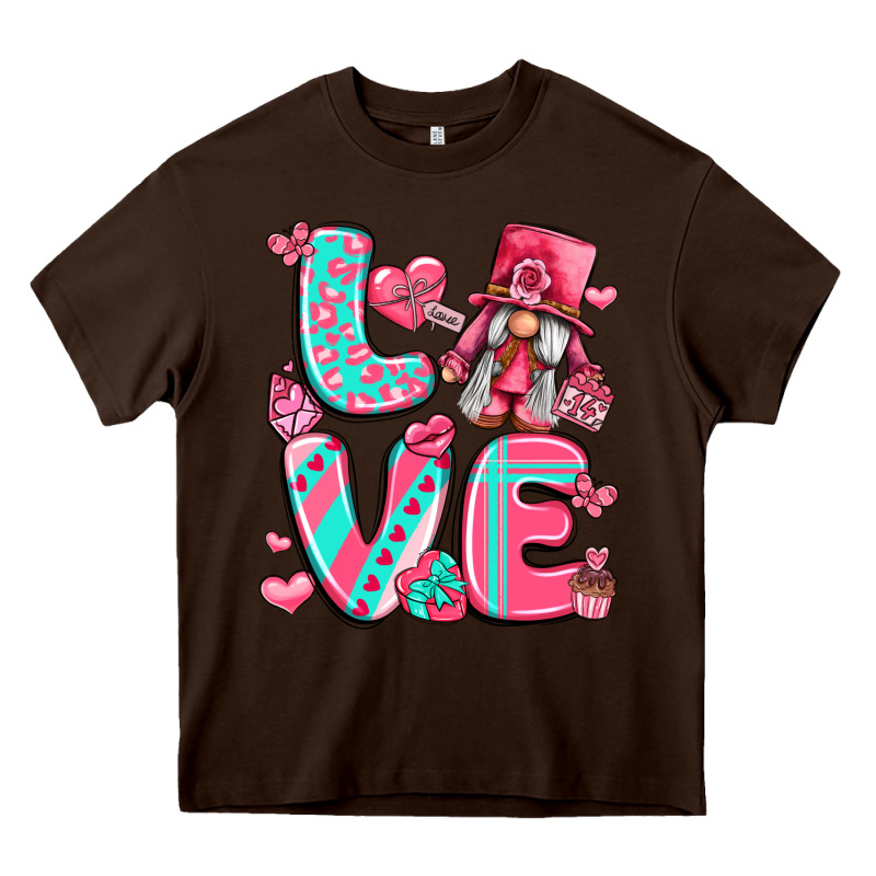 Love With Gnome Heavy Core Tee by LillyAllenDesigns | Teevron