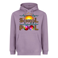 Lavender bye bye school hello pool Heavyweight Hoodie - Artiststas