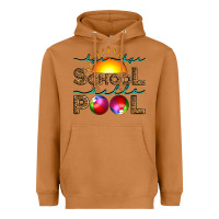 Meerkat bye bye school hello pool Heavyweight Hoodie - Artiststas
