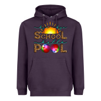 Plum bye bye school hello pool Heavyweight Hoodie - Artiststas