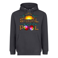 Smoke bye bye school hello pool Heavyweight Hoodie - Artiststas