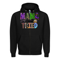 Black mama tried Zipper Hoodie - SublimationCraftShop