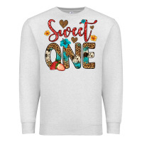 Oatmeal Heather sweet one strawberry Premium Sweatshirt - Artiststas