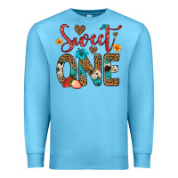 Ocean Blue sweet one strawberry Premium Sweatshirt - Artiststas