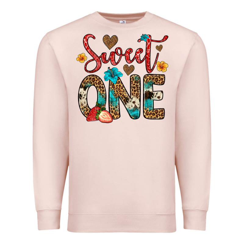 Sweet One Strawberry Premium Sweatshirt by Artiststas | Teevron