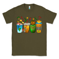 Army Green Cinco de Mayo Coffee Cups Classic Tee - texasbilliewilder