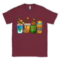 Burgundy Cinco de Mayo Coffee Cups Classic Tee - texasbilliewilder
