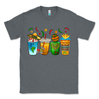 Charcoal Heather Cinco de Mayo Coffee Cups Classic Tee - texasbilliewilder