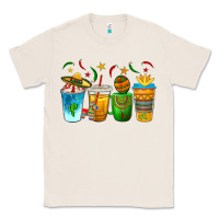 Natural Cinco de Mayo Coffee Cups Classic Tee - texasbilliewilder