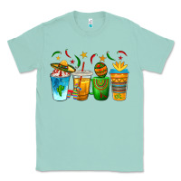 Seafoam Cinco de Mayo Coffee Cups Classic Tee - texasbilliewilder