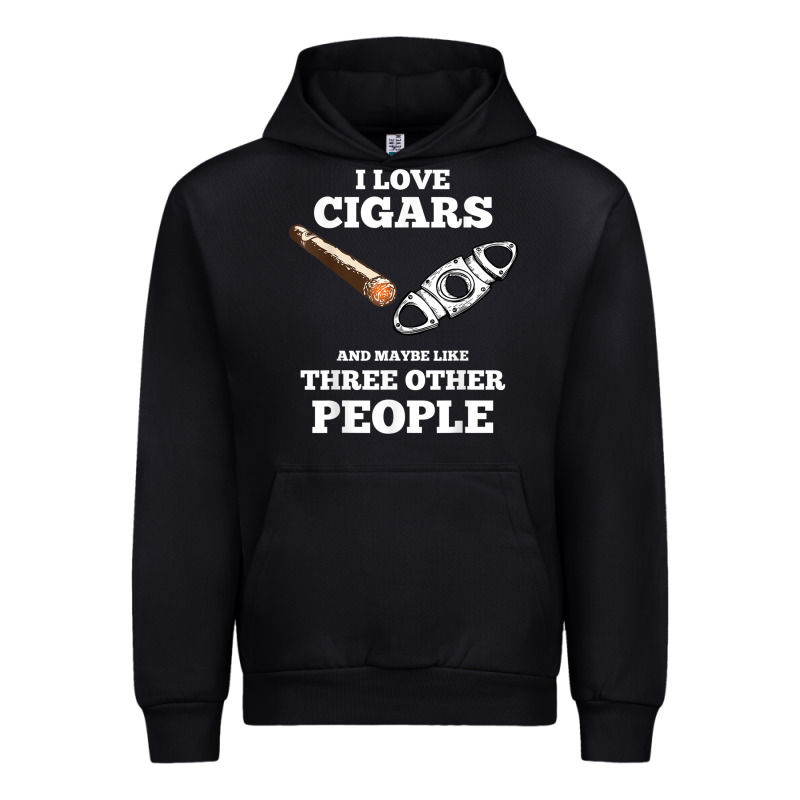 Funny Cigar Accessories Gift Set Cigar Lover Smokers Party Urban Hoodie by minhPixels | Teevron