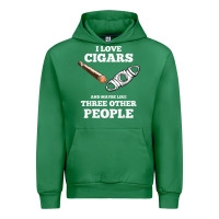 Emerald Funny Cigar Accessories Gift Set Cigar Lover Smokers Party Urban Hoodie - minhPixels