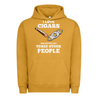 Pigment Peanut Butter Funny Cigar Accessories Gift Set Cigar Lover Smokers Party Urban Hoodie - minhPixels