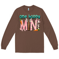 Chestnut One hoppy Mini Easter Day Long Sleeve Tee - HowdyJamesFarm