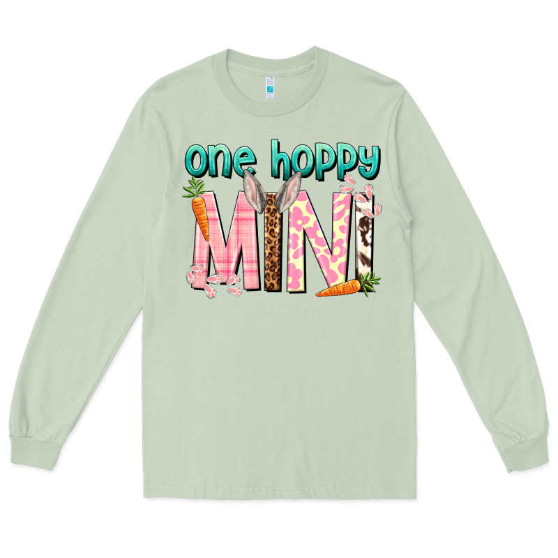 One Hoppy Mini Easter Day Long Sleeve Tee by HowdyJamesFarm | Teevron
