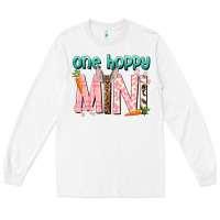 White One hoppy Mini Easter Day Long Sleeve Tee - HowdyJamesFarm