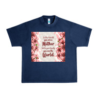 Navy to the world you are a mother but to your family y Urban Heavy Tee - TumblerDesignByShophia