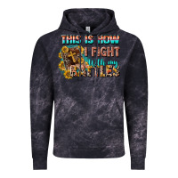 Cloud Black this is how i fight with my battles Vintage Hoodie - CowGirlArtShop
