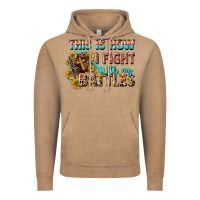 Vintage Coffee this is how i fight with my battles Vintage Hoodie - CowGirlArtShop