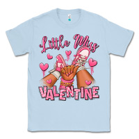 Dusty Blue Little miss Valentine afro kid sneakers Classic Tee - RanaPortraitStore