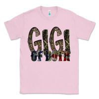 Bubblegum Pink gigi of both Classic Tee - RacoonDesign
