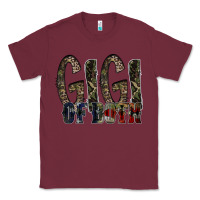 Burgundy gigi of both Classic Tee - RacoonDesign