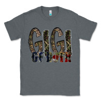 Charcoal Heather gigi of both Classic Tee - RacoonDesign