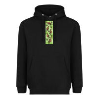 Black dinosaur parasaurolophus pen wrap Heavyweight Hoodie - Artiststas